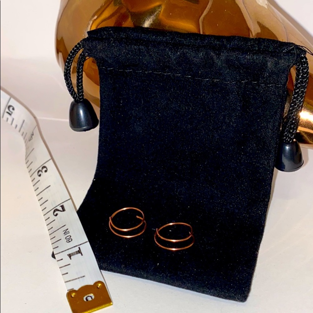 1/2” wire threader earrings